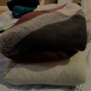 Oversized square scarves